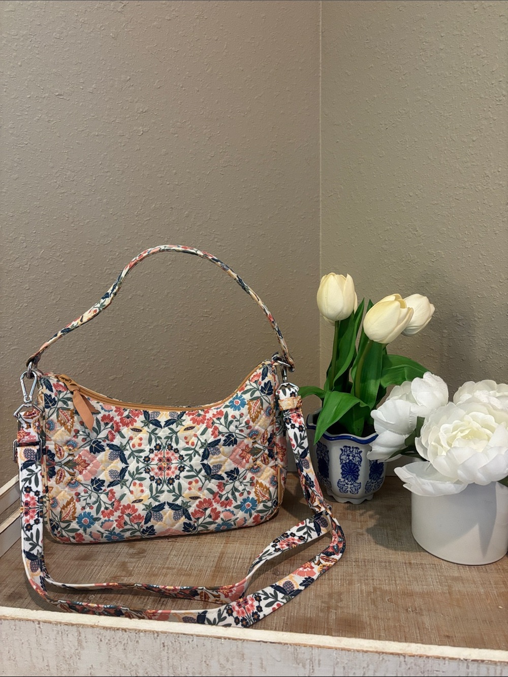 Frannie Crescent Crossbody Bag - Enchanted Mandala - Rare